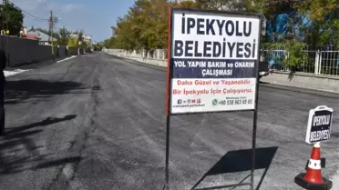 İpekyolu Belediyesinden Yeni Yol ve Asfalt Çalışması