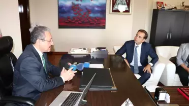 Tüsiad Heyetinden Erü Rektörü Güven'e Ziyaret
