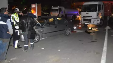 Yediği Yemek Rahatsız Edince Kaza Yaptı