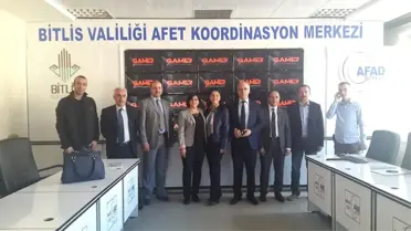 Muş Afad'dan Bitlis Afad'a Ziyaret
