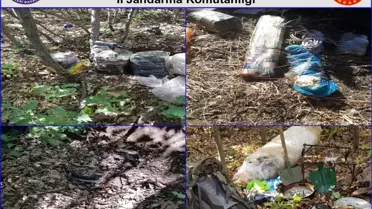 Terör Örgütüne Bir Darbe Daha: 4 Adet Sığınak Bulundu