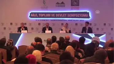 Aile, Toplum ve Devlet Sempozyumu' - Başbakanlık Başmüşaviri Subaşı