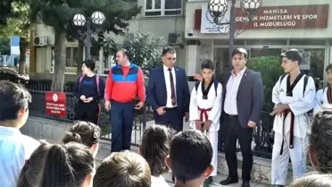 Genç Sporcular Manisa Kitap Fuarı'nda