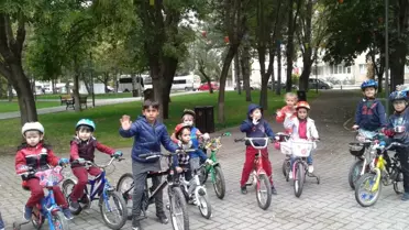 Yaşam Köyü İlkokulu Ekim Ayı Çocuk Bisiklet Sürüşü Gerçekleşti