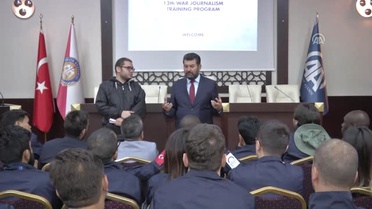 13. Dönem Savaş Muhabirliği Eğitimi Sürüyor
