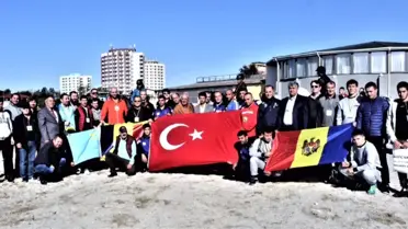 Romanya'da Uluslararası Aba Güreşi Şampiyonası Yapıldı
