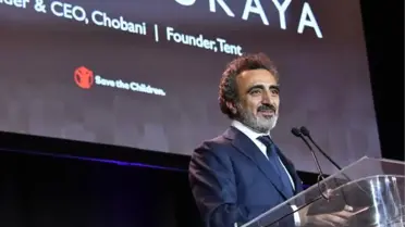 Çocukları Koruyun'Dan Ulukaya'ya 'Yardımseverlik Ödülü'