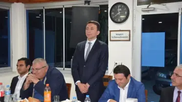 Kargı Kaymakamı Çetin'e Veda Yemeği