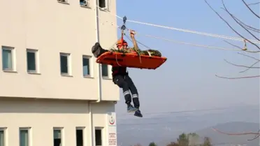 Düzce'de Umke'den Gerçeğini Aratmayan Tatbikat