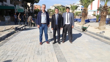 Başkan Şirin'den Prestij Caddelerinde İnceleme
