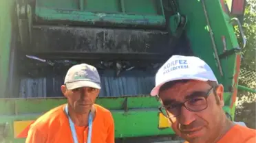 Eczacı, 3 Gün Boyunca Çöp Aracında Çalıştı