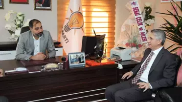 Başkan Yanılmaz'dan Çelik'e Hayırlı Olsun Ziyareti