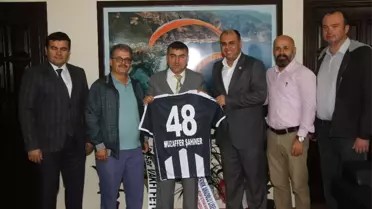 Fethiyespor'dan Kaymakam Şahiner'i Ziyaret