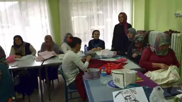 Şaphane'de Kiraz ve Vişne Çekirdeğinden Yastık