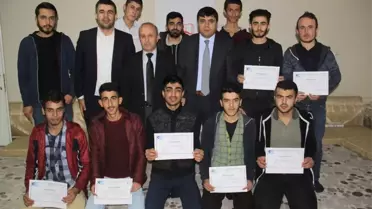 Hakkari'de Sertifikası Töreni