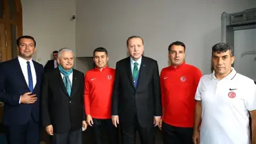 Cumhurbaşkanı Erdoğan ve Başbakan Yıldırım'dan Taekwondo Milli Takımı'na Moral Dopingi