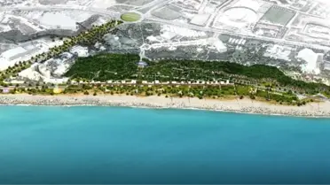 Konyaaltı Sahil Projesi Beach Park'tan Başladı