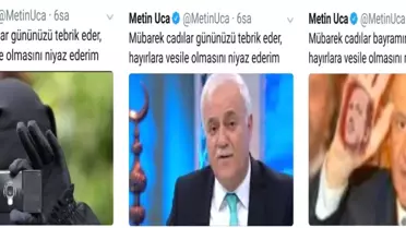 Metin Uca'dan Skandal Paylaşımlar