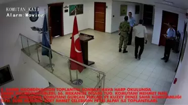 Hava Harp Okulu'ndaki Toplantı Görüntüleri Ortaya Çıktı