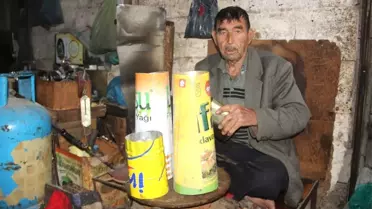 78 Yıldır Atık Yağ Tenekelerine Şekil Veriyor