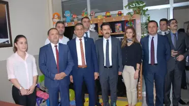 Silifke Adliyesi'nde Pedagog-çocuk Görüşme Odası Açıldı