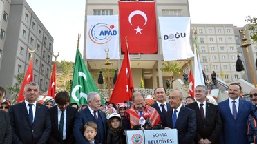 Soma Konutlarını Başbakan Yardımcısı Akdağ Teslim Etti