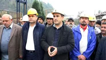 Zonguldak'ta Maden İşçileri Ocaktan Çıkmama Eylemi Başlattı (3)