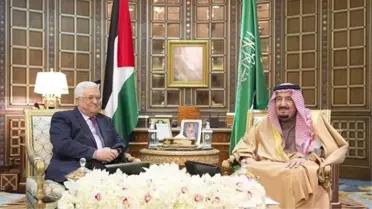 Filistin Devlet Başkanı Abbas'tan Suudi Arabistan Ziyareti