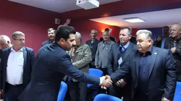 Kaymakam Öztürk, Muhtarlarla Bir Araya Geldi