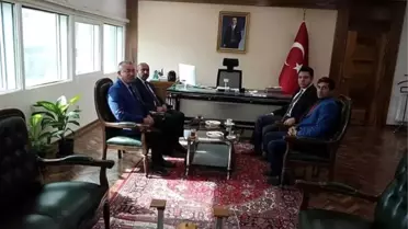 Meteoroloji 14. Bölge Müdürü Elkatmış'tan Kaymakam Özcan'a Ziyaret