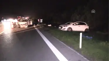 Anadolu Otoyolu'nda Trafik Kazası: 4 Yaralı