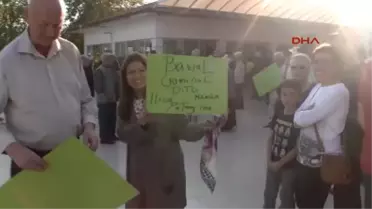 Antalya Ilıca'da Cezaevi Protestosu