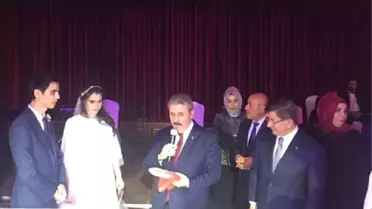 Davutoğlu ve Destici Nikah Şahidi Oldu