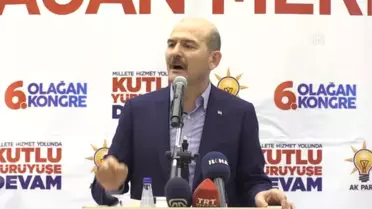 Soylu: 'Afra Tafra Yapanlara Ay Yıldızlı İnsanız Hava Araçlarımızla Cevap Veriyoruz'