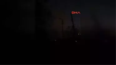 Sarıyer'de Dernekte Çıkan Yangın Mahalleyi Sokağa Döktü