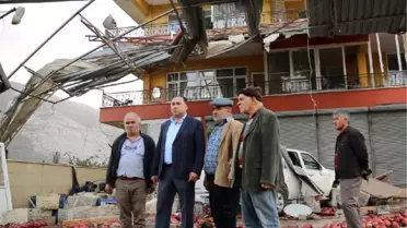 Hortum Felaketinin Hasar Tespiti Sürüyor