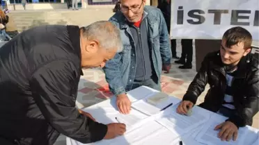 Termik Santrale Karşı İmza Kampanyası Başlattılar