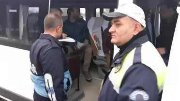 Marmaraereğlisi'nde Okul Servisleri Denetlendi