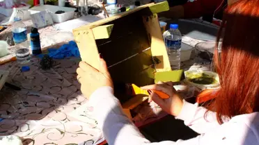 OSMEK'le Eski Eşyalar Sanata Dönüşüyor