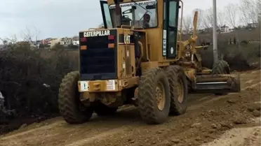 Sultanköy Mahallesinde Yol Çalışmaları Devam Ediyor