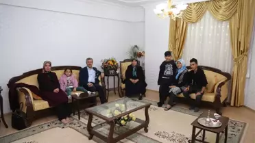 Tahmazoğlu'ndan Şehit Ailelerine Ziyaret