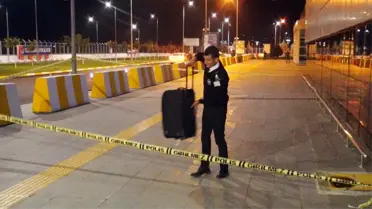 Batman Havalimanı'nda Bırakılan Şüpheli Valiz Paniğe Neden Oldu