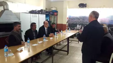 Kaymakam Uzunoğlu Esnafla Bir Araya Geldi