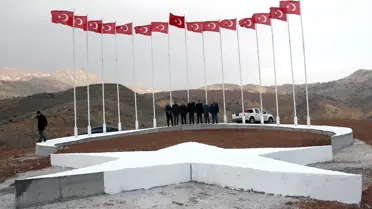Suşehri'nde Şehitler Tepesi Oluşturuldu