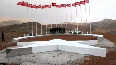 Suşehri'nde 'Şehitler Tepesi' Oluşturuldu