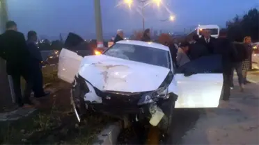 Başkan Gündoğan Trafik Kazası Geçirdi