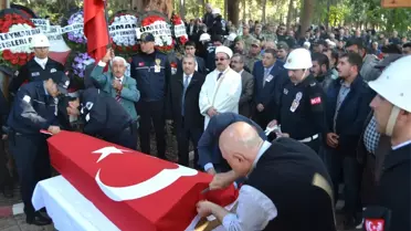Şehit Polis Son Yolculuğuna Uğurlandı