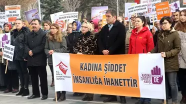 Kadına Yönelik Şiddete Hayır' Yürüyüşü