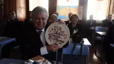 Yarım Asır Sonra Okudukları İlkokulda Bir Araya Geldiler