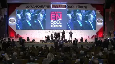 ATO Başkanı Baran, 'Ankara'nın En'leri Ödül Töreni'Nde Konuştu